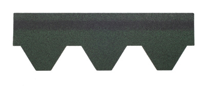 Гибкая черепица Shinglas Классик Кадриль Нефрит гонт фото 2