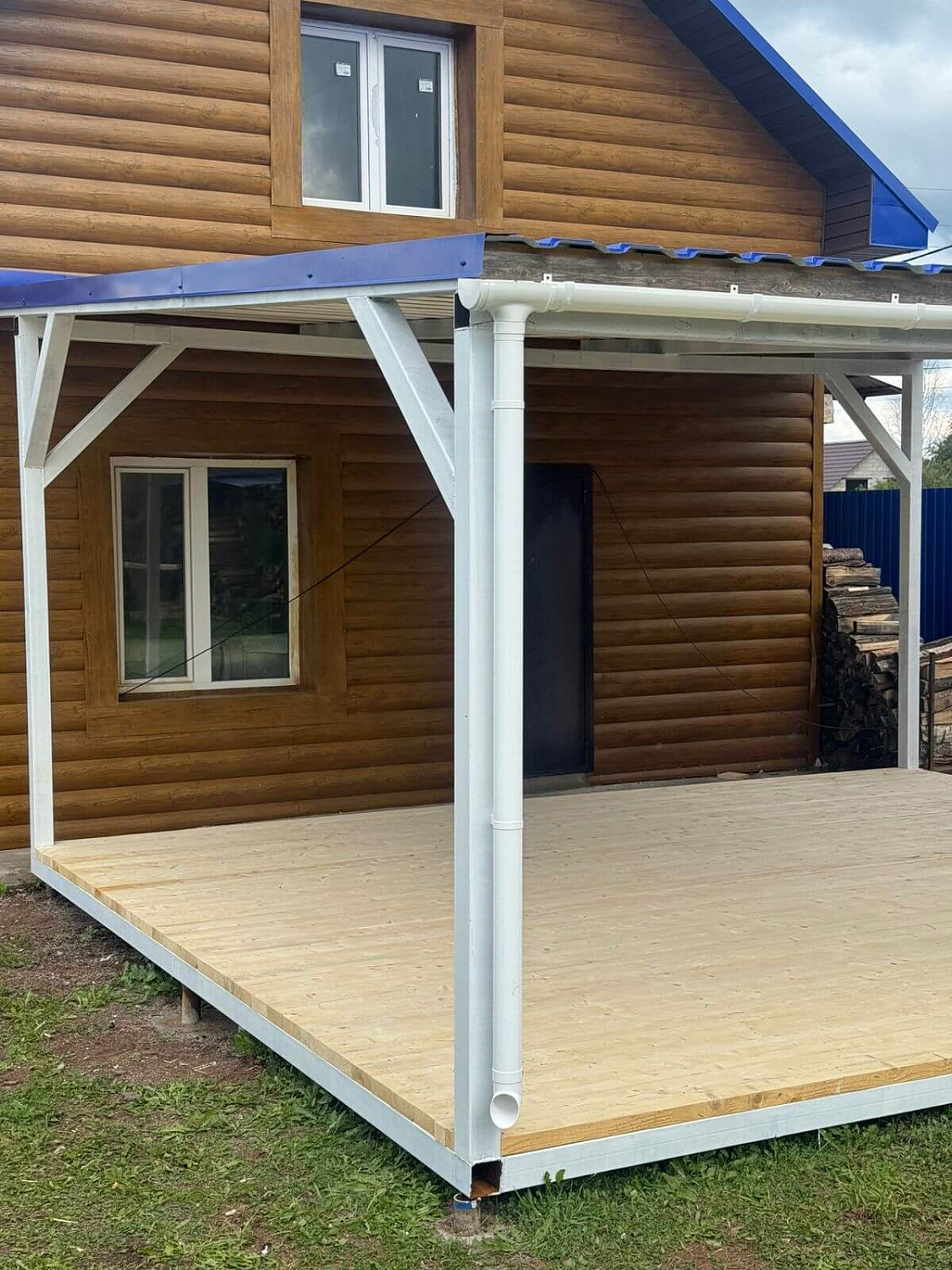 Металлочерепица Кронос RAL5002 Синий Ультрамарин Полиэстер